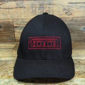 Tool Band Box Logo Men's Size L/XL Flexfit Hat Cap
